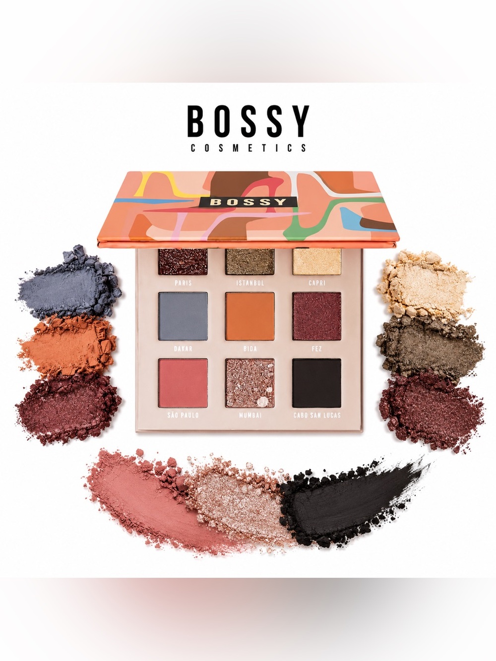 NIB BOSSY Cosmetics Style Meets Substance Eyeshadow Palette | Sold at Nordstrom
